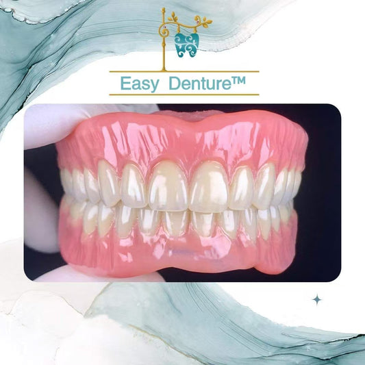 Easy DentureTM kerámia kompozit szilikon állítható univerzális fogpótlás