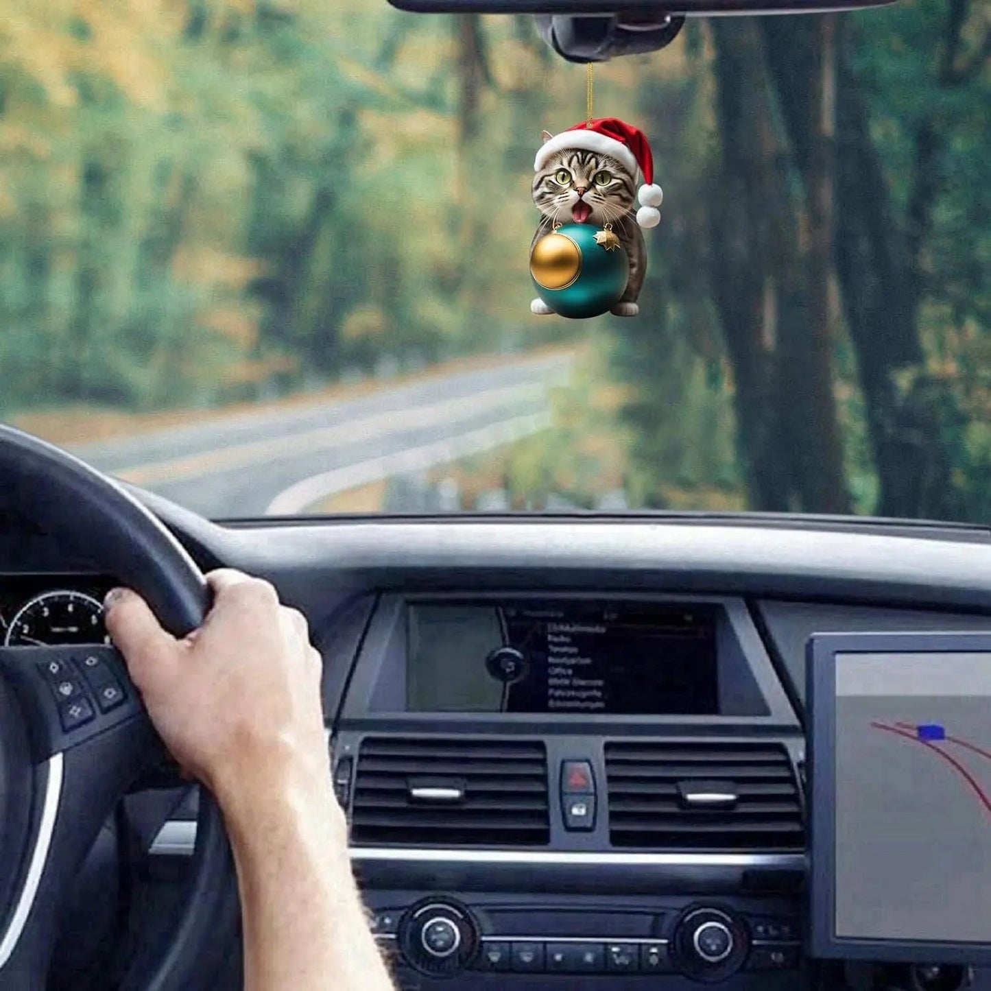 🎄10 kusů 😻Kočičí ozdoby na vánoční stromeček✨ Závěsné kočičí ozdoby