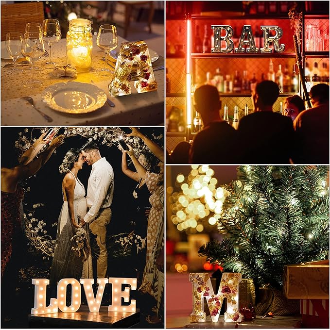 🌸Ručně vyrobené noční světlo z květinové pryskyřice