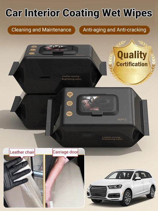 🔥Novinka 2025🔥 Mokré ubrousky na čištění interiéru automobilu