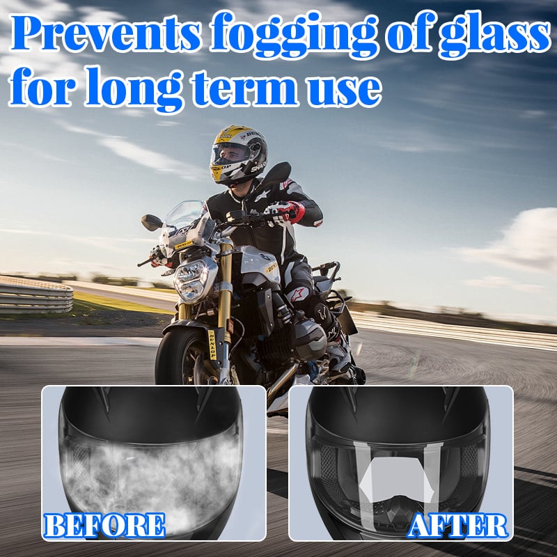 Mikročásticový prostředek proti zamlžování do stěračů čelního skla🏍️