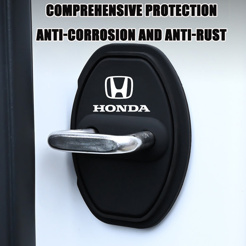 Silikonový ochranný kryt na zámek dveří auta (4 ks)