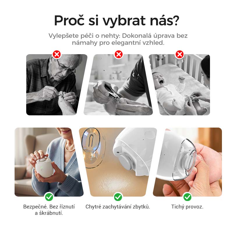 🎉Univerzální automatický pilník na nehty pro dospělé i děti