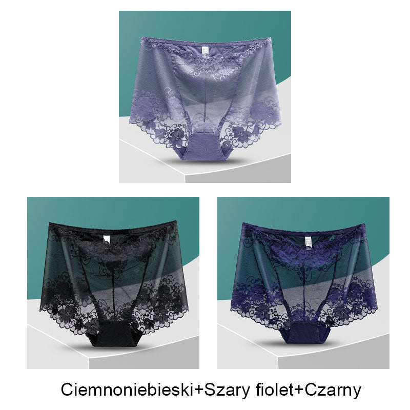 💝 Ručně vyráběné dámské kalhotky z hedvábné krajky-ATB