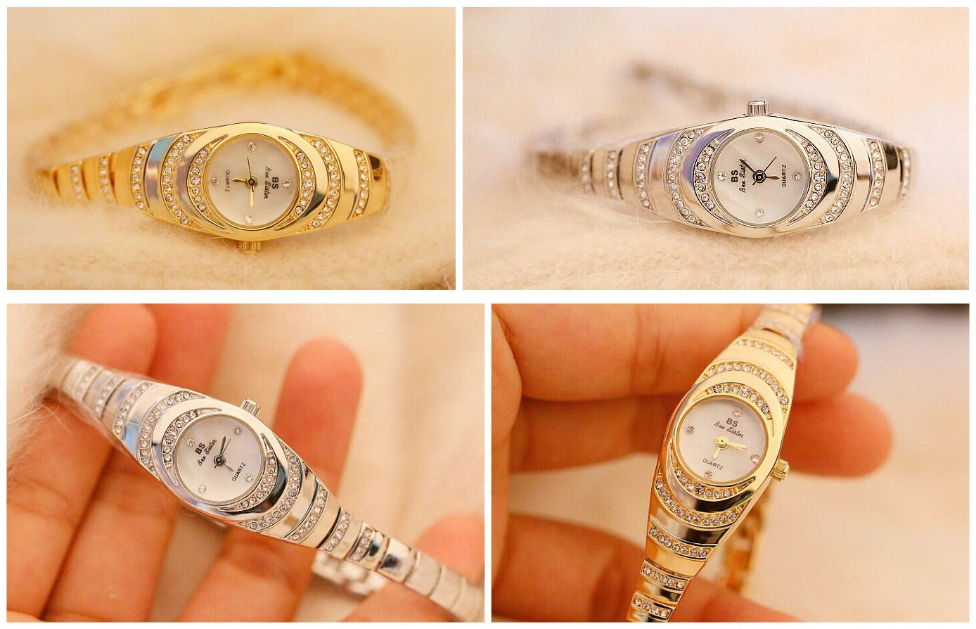 💎Dámské hodinky s křišťálovým náramkem⌚