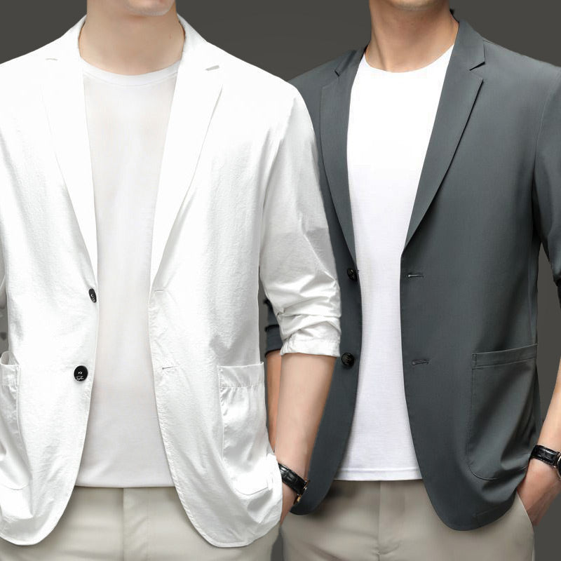 🔥2024 Jaro/Léto✨Pánské lehké letní sako k obleku