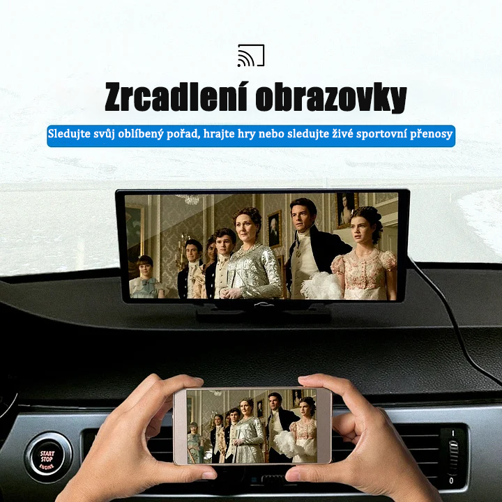 Auto tablet počítač inteligentní audio a video systém (Pro MaxTM model 2025).