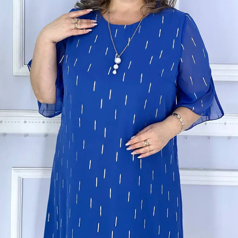 Volné, lehké, elegantní a okouzlující potištěné šaty