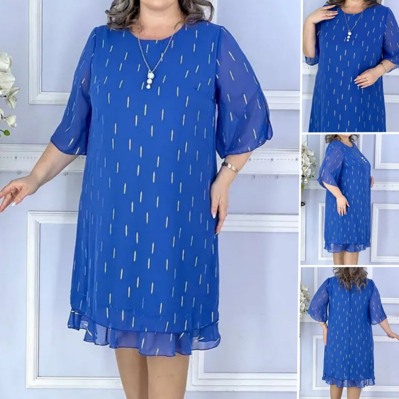 Volné, lehké, elegantní a okouzlující potištěné šaty