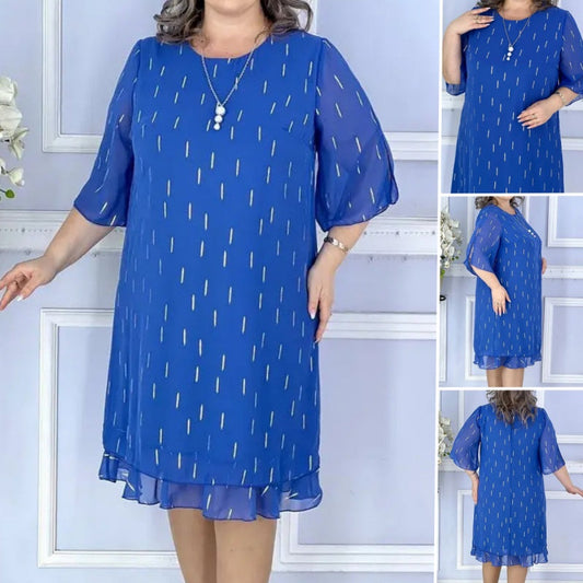 Volné, lehké, elegantní a okouzlující potištěné šaty