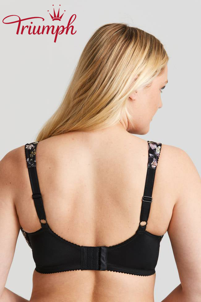 Trojdílná podprsenka Triumph®💖 z krajky s květinovou výšivkou