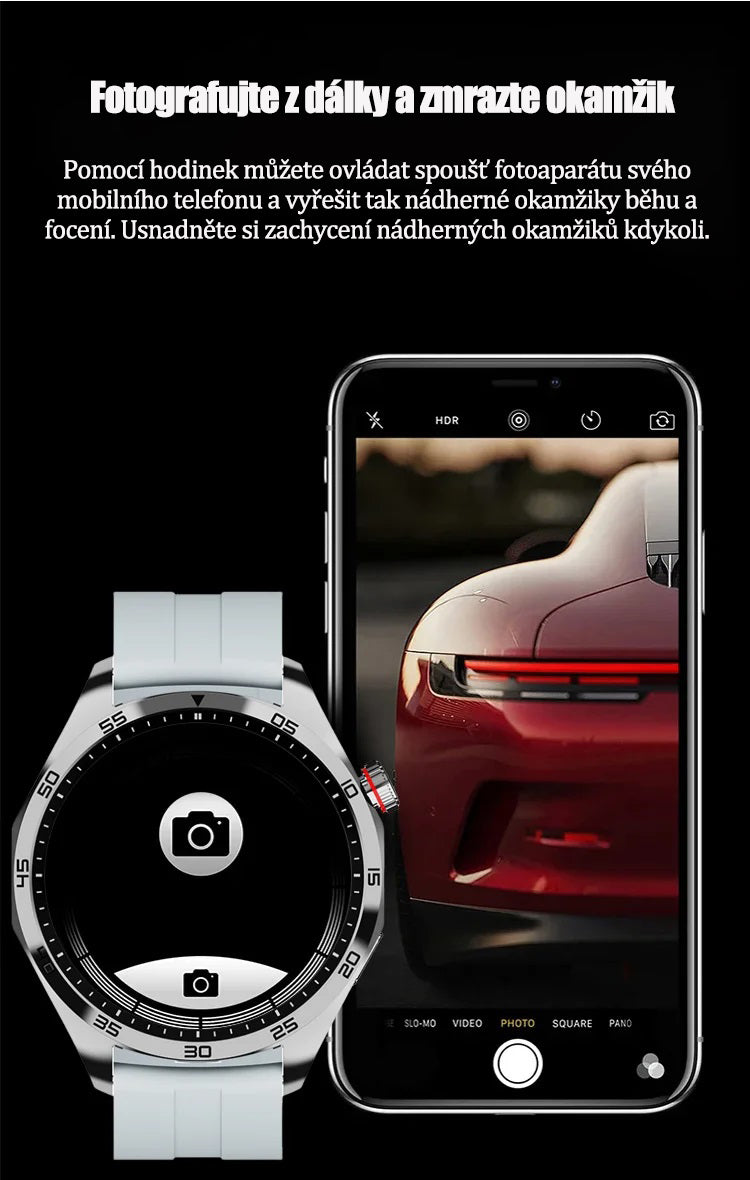 Chytré hodinky s funkcí měření glukózy v krvi