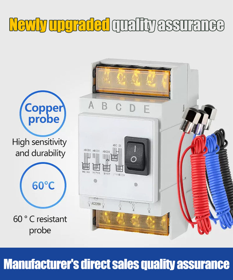 Plně automatický regulátor hladiny vodního čerpadla