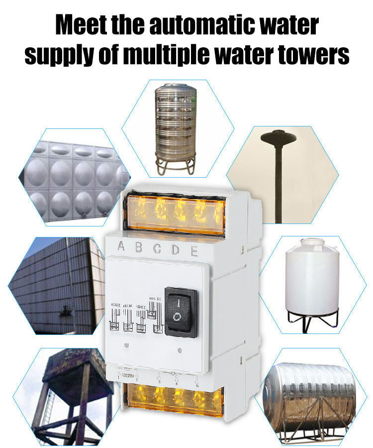 Plně automatický regulátor hladiny vodního čerpadla