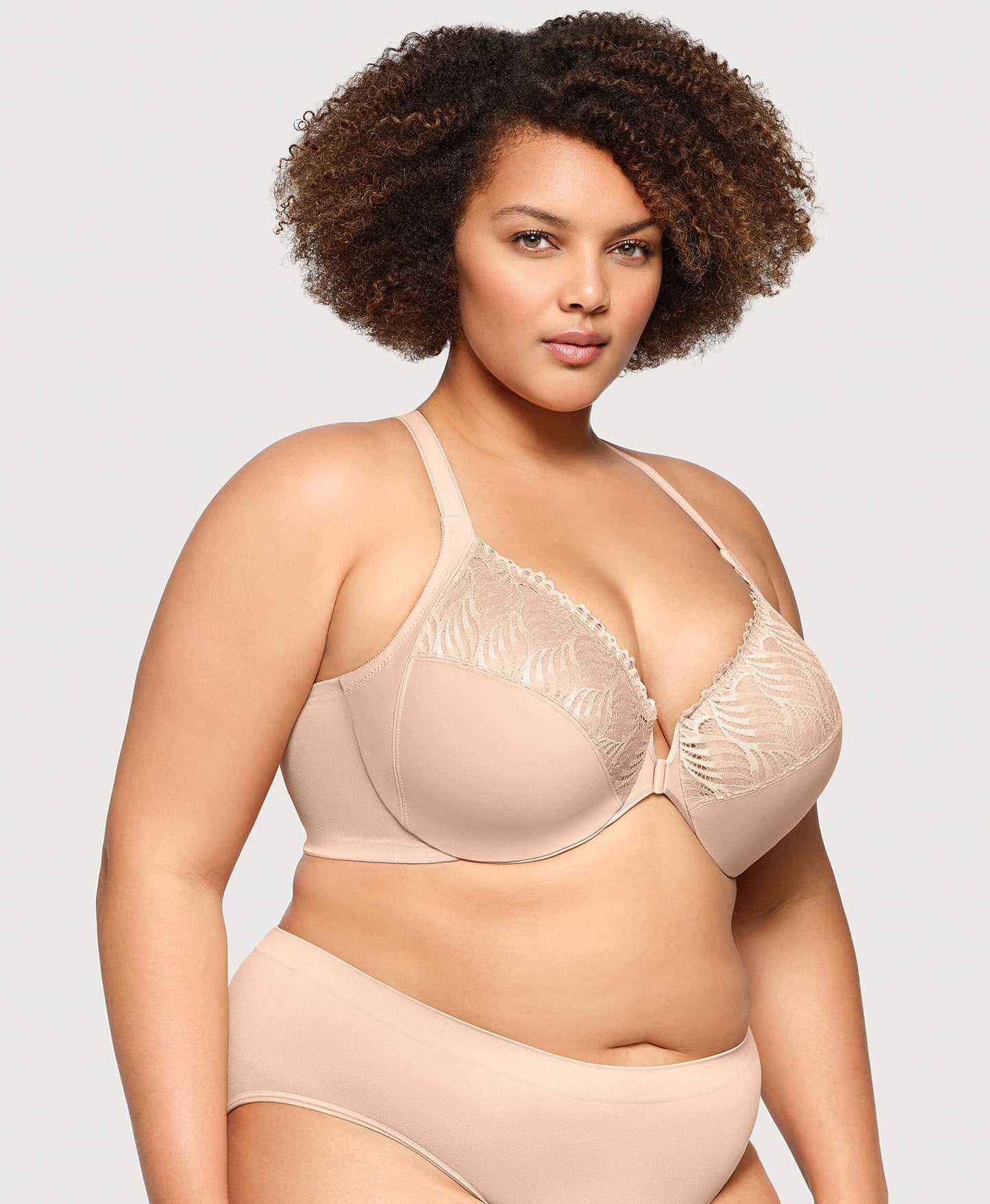 Triumph - (4 ks) - 💖Podprsenka s předním zapínáním a T-zádovým dílem