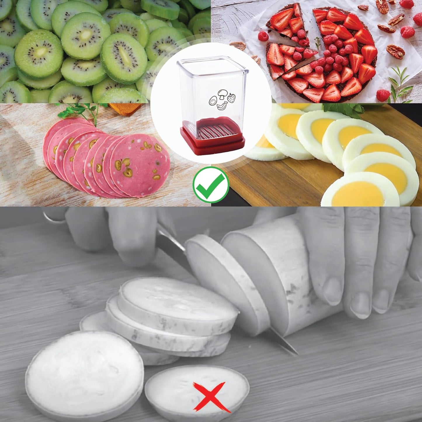 🍓 ✨Kráječ hrnků - Rychlý kráječ ovoce a zeleniny