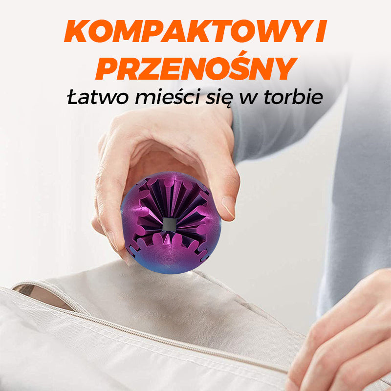 Kupte 1 a získejte 2 zdarma 🎁 Steampunkový točivý zázrak - fidget (převodová koule)