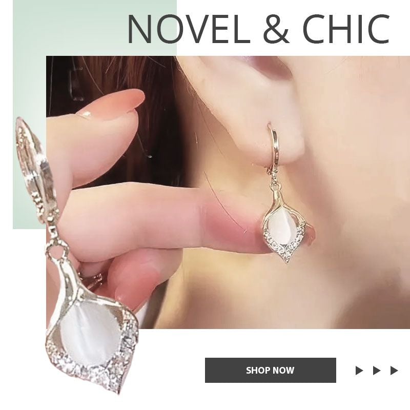 ✨Kupte 1 a dostanete 1 zdarma✨Lesklé náušnice Cat Eye