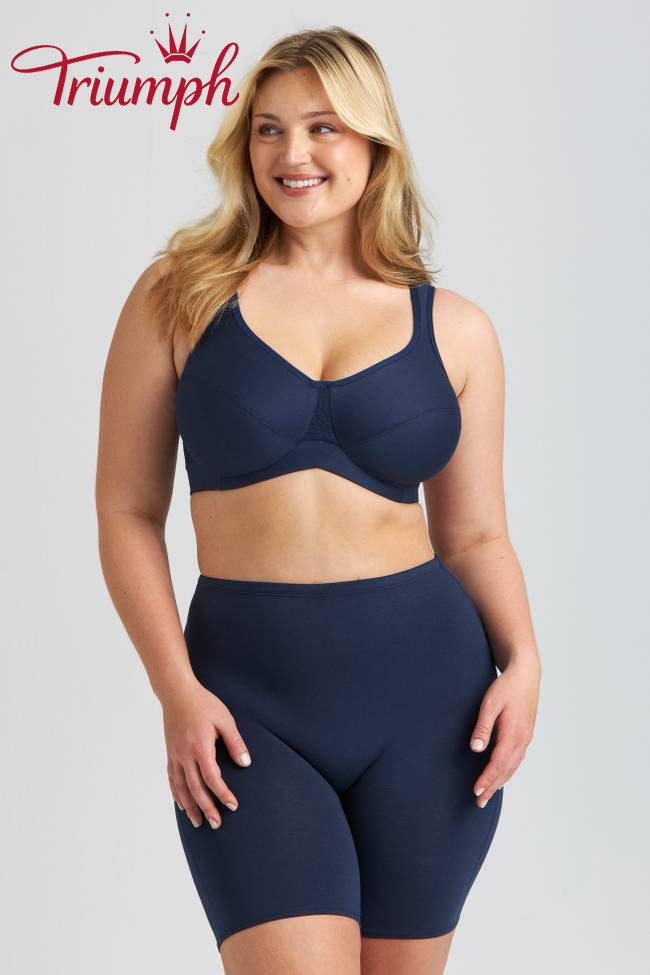 Triumph - 3 díly (80A-105D) 💝Bavlněná podprsenka šetrná k pokožce