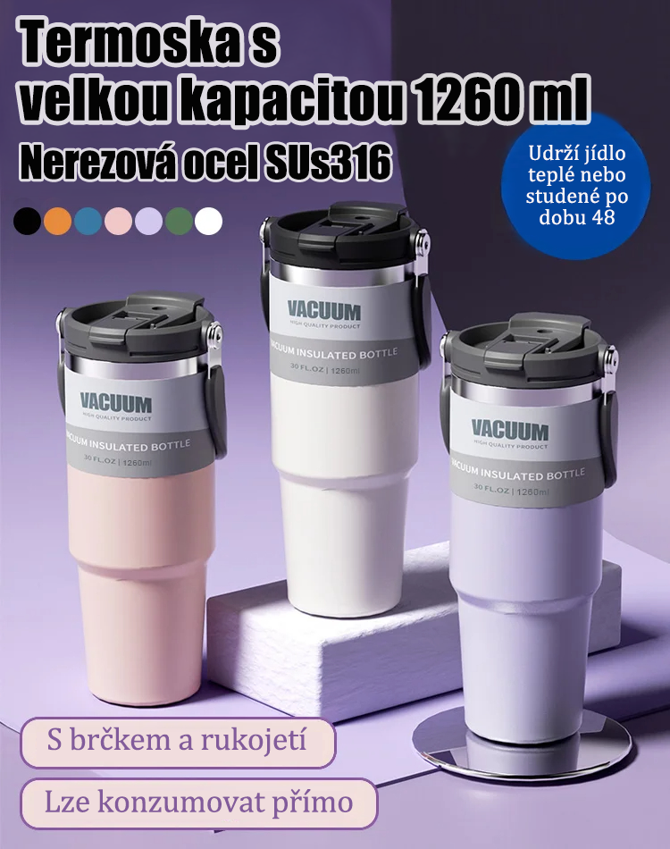 [Velkokapacitní]termální a chladicí hrnek