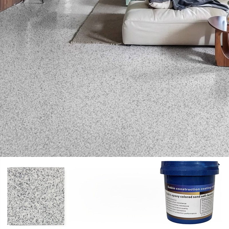 [Německé řemeslo]Modernizace epoxidového barevného pískového podlahového nátěru