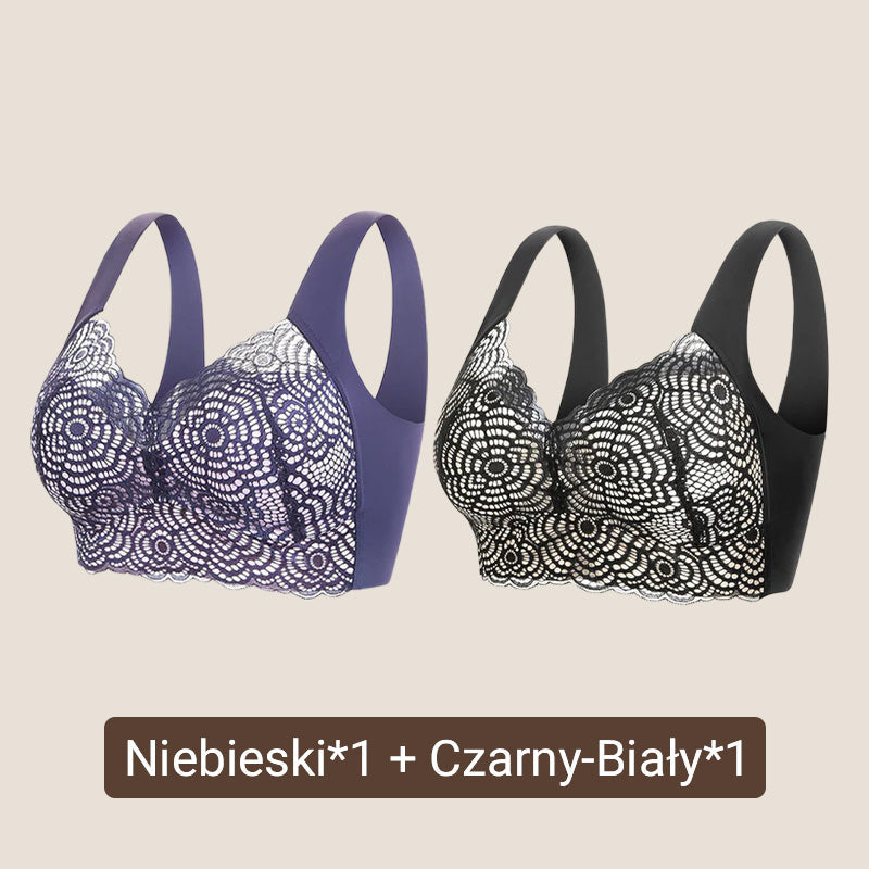 ✨Kupte 1 a získejte 1 zdarma - 💟Korunované podprsenky velikost extra