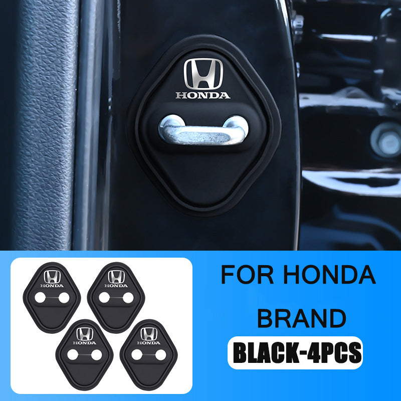 Silikonový ochranný kryt na zámek dveří auta (4 ks)