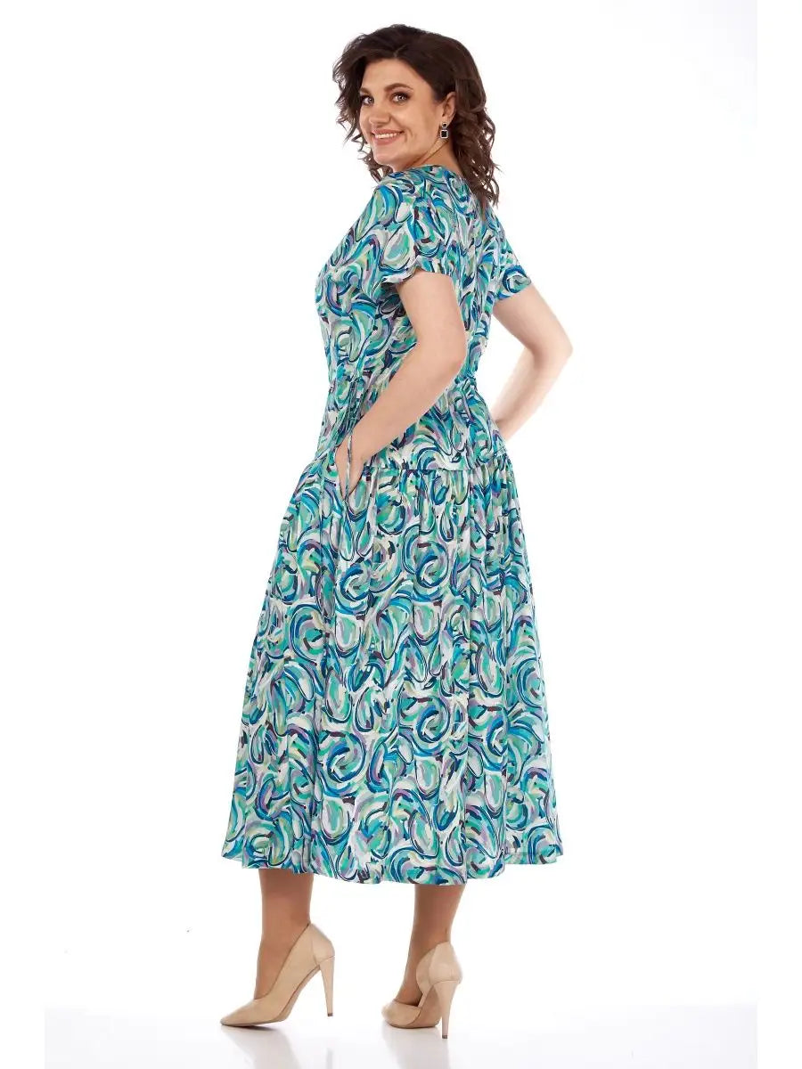 🔥Nejlepší prodej🔥🌺Letní šifonové šaty s potiskem👗