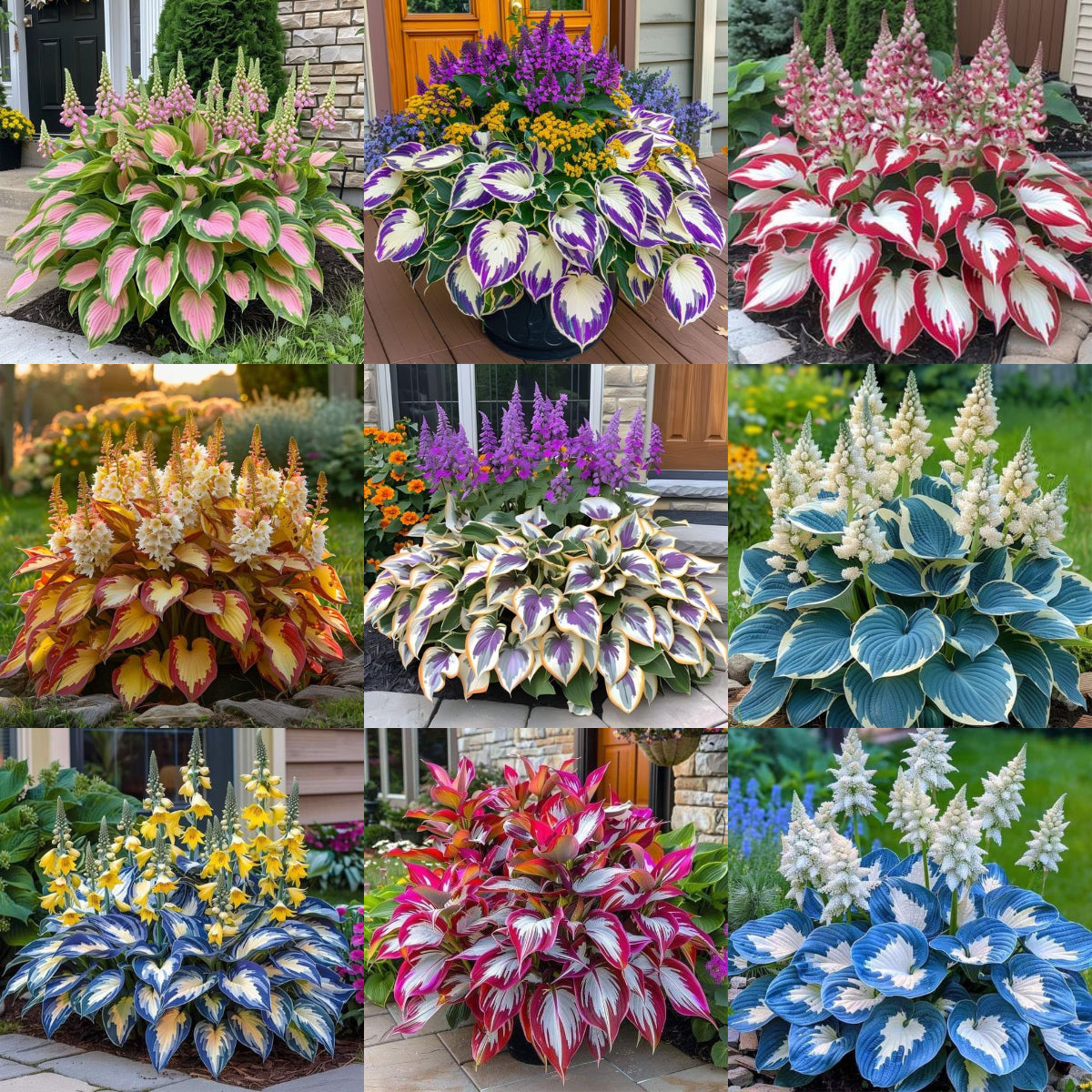 Hardy Beauty: Hosta květiny odolné vůči stínu a chladu