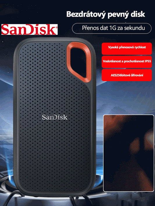 Vysokorychlostní mobilní pevný disk SSD