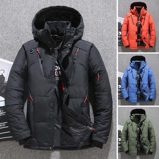 🔥Pánský zimní zateplený kabát🧥