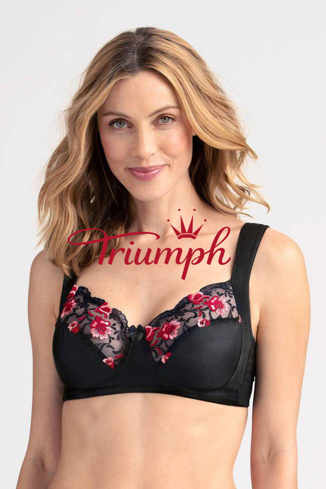 TRIUMPH - 3 KS (65A-120H) 💝 VYŠÍVANÉ BÍLÉ BÍLÉ ODĚVY ✨