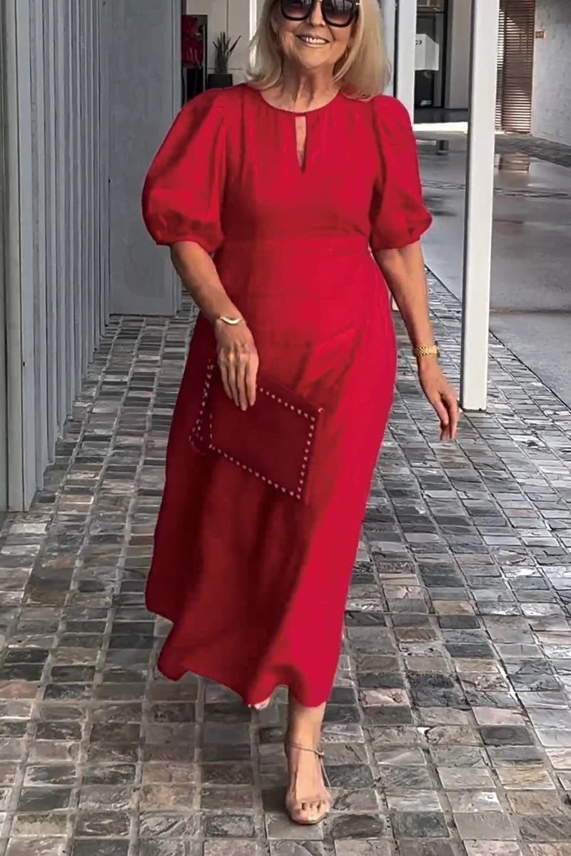 🎉 Jednobarevné šaty z bavlny a lnu