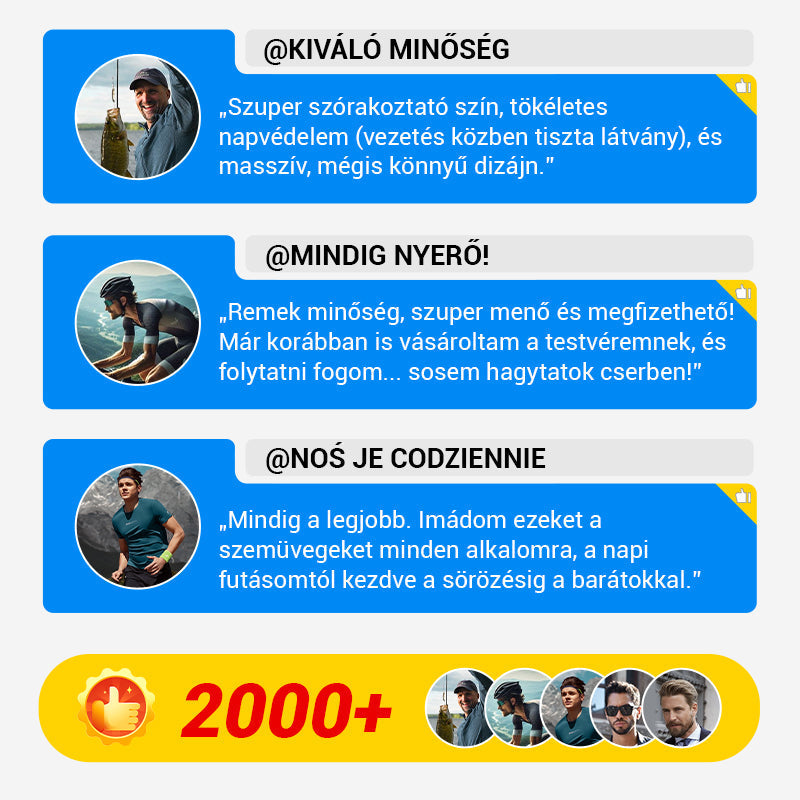 👓 Pánské módní lehké sluneční brýle