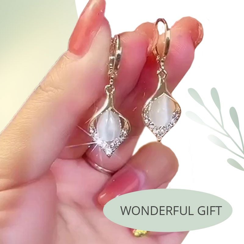 ✨Kupte 1 a dostanete 1 zdarma✨Lesklé náušnice Cat Eye