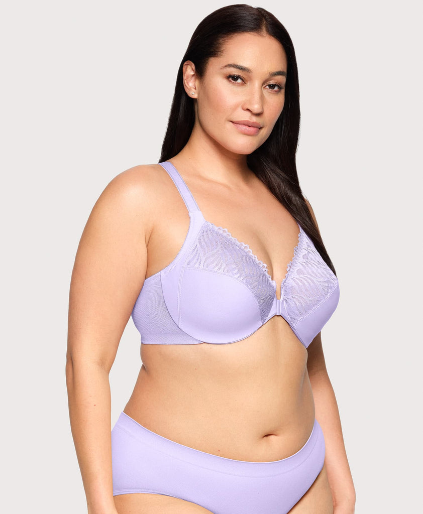 Triumph - (4 ks) - 💖Podprsenka s předním zapínáním a T-zádovým dílem