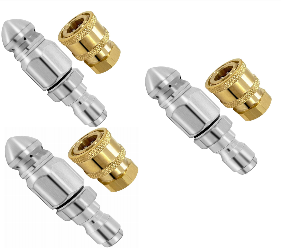 💝Výkonná tryska pro čištění a uvolňování ucpaného potrubí💥