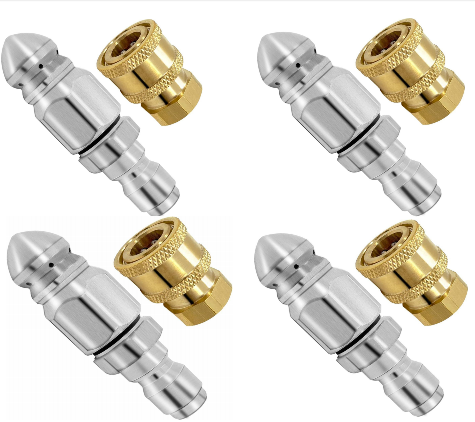 💝Výkonná tryska pro čištění a uvolňování ucpaného potrubí💥