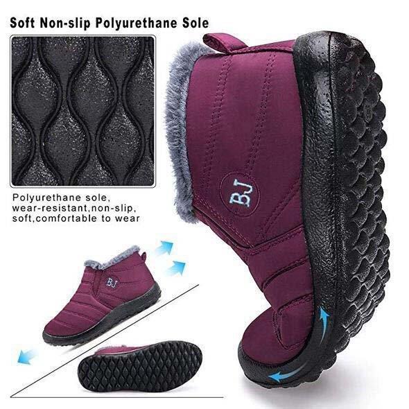 Dámské teplé a pohodlné prémiové sněhule