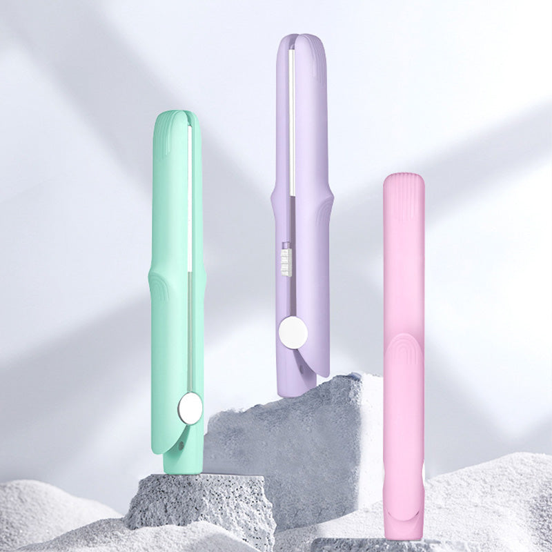 💟Mini kulma a žehlička 2 v 1 pro narovnání vlasů✨