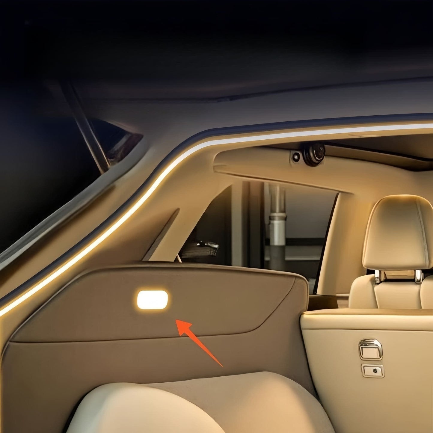 Dynamický, plynulý světelný pás do kufru vašeho auta