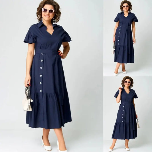 Nový styl 2025 💖[S~5XL]Elegantní a módní šaty