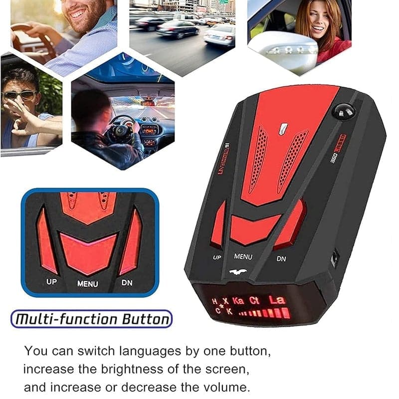 Průtokový senzor Lidar pro včasné varování vozidla