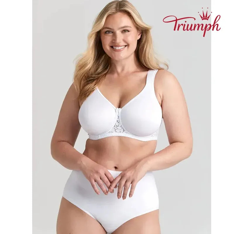 Triumph - 3 kusy✨2025 Romantická podprsenka s kosticemi