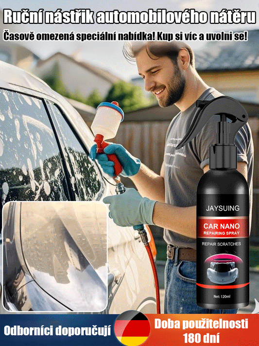 Ruční nástřik automobilového nátěru