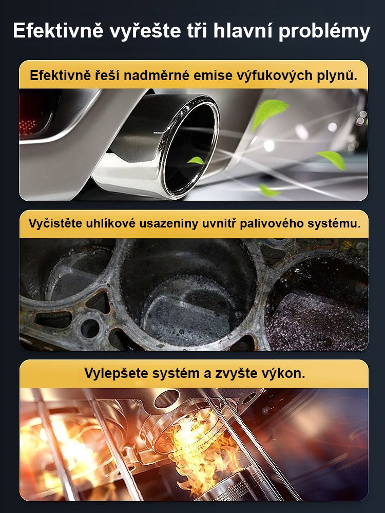 Vysoce výkonný třícestný čistič katalyzátoru