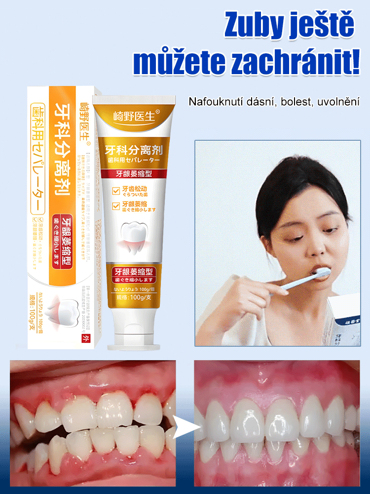 Zubní separační prostředek