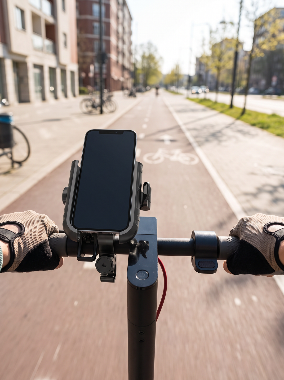 🚲✨ Držák telefonu na kolo s rychlou montáží 🛡️