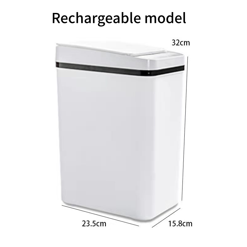 🗑️ 16litrový odpadkový koš s pohybovým senzorem – Otevírá se sám! ♻️