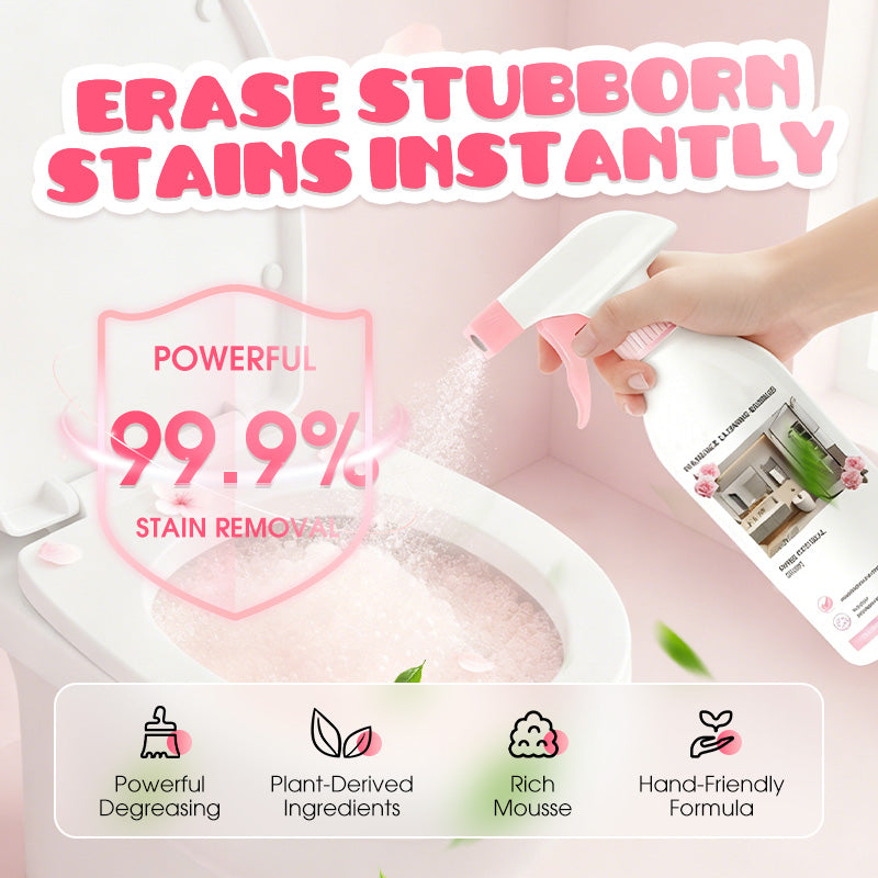 🧼✨ Univerzální čistič koupelen – Odstraňovač vodního kamene, Jemné složení, Svěží vůně ✨